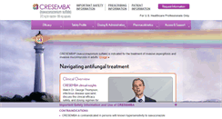 Desktop Screenshot of cresemba.com